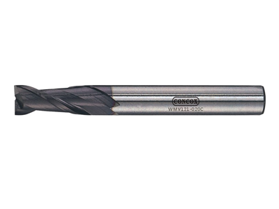 TiAlN Coated Solid Carbide Square End Mill (2-Flute  4-Flute)